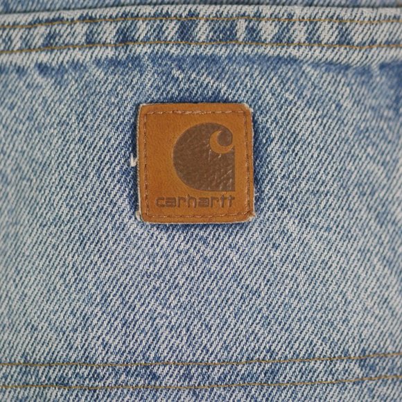 Carhartt Jeans Size 34 x 30 Destroyed Distressed - Picture 3 of 9
